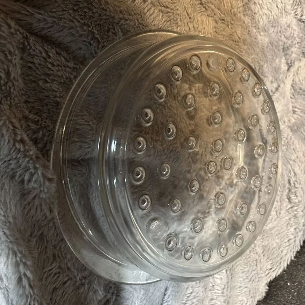 PRINCESS HOUSE Nouveau Clear Glass Steamer Strainer Made in FRANCE